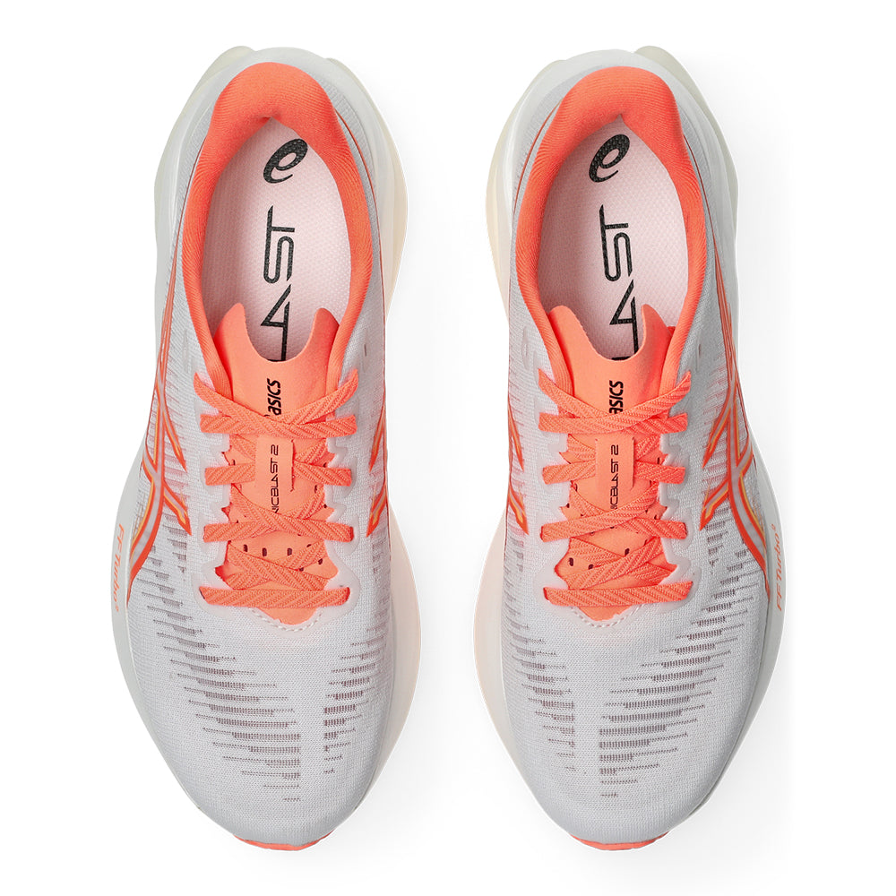 Asics Women's Sonicblast 2 - BlackToe Running#colour_white-sun-coral