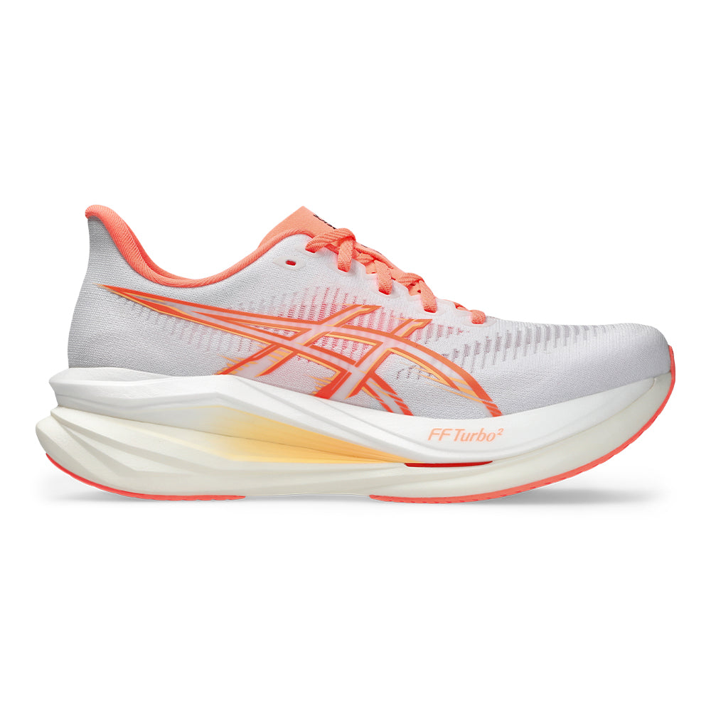 Asics Women's Sonicblast 2 - BlackToe Running#colour_white-sun-coral