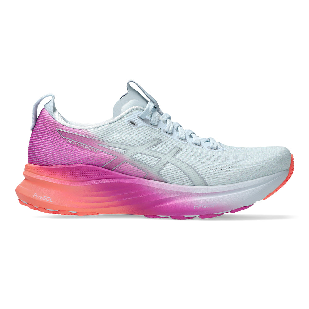 Asics Women's Gel-Kayano 32 Sunny Sizzle - BlackToe Running#colour_sky-digital-sakura