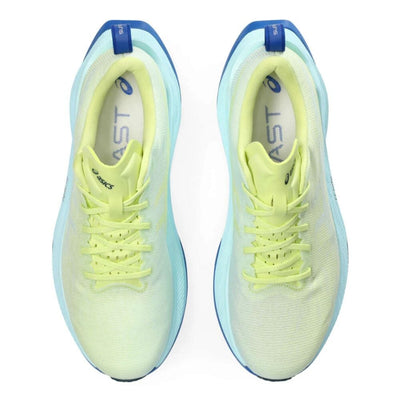 Asics Superblast Shoes - BlackToe Running#colour_glow-yellow-aquamarine