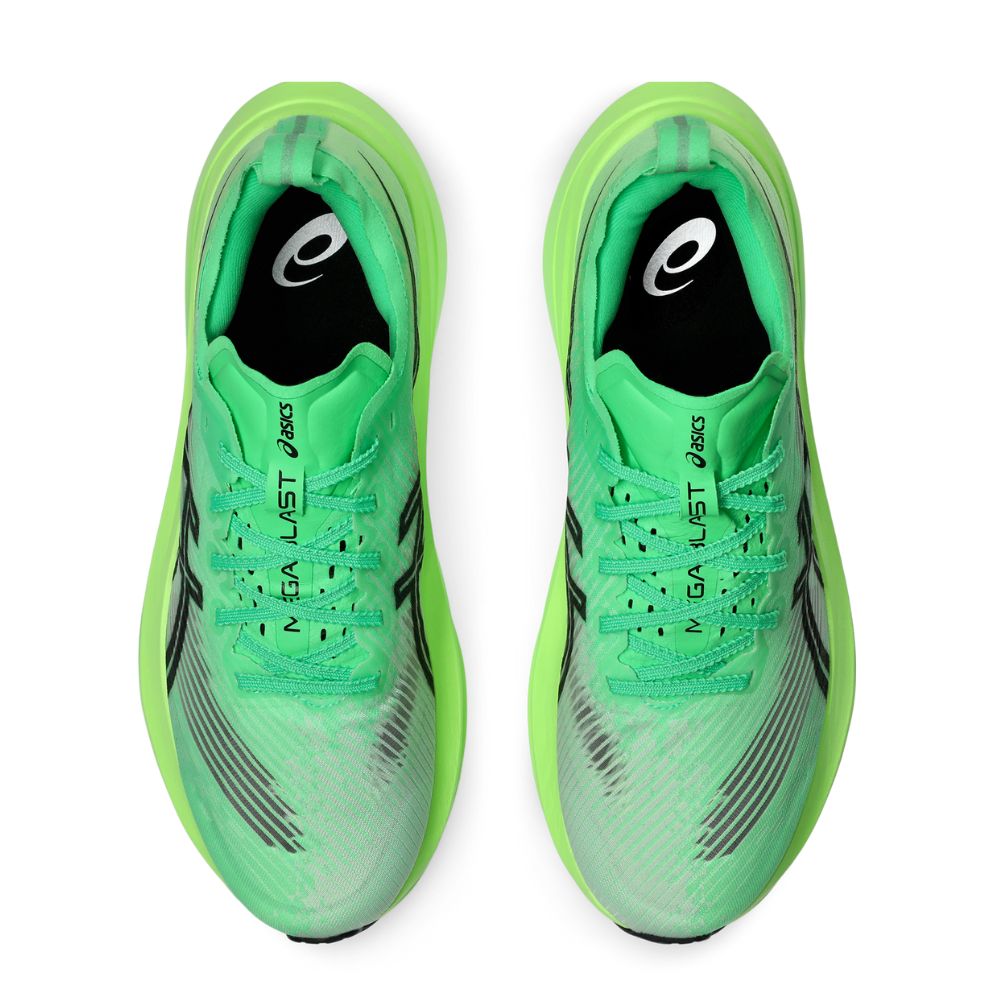 Asics Megablast - Ekiden - BlackToe Running#colour_vital-green-black