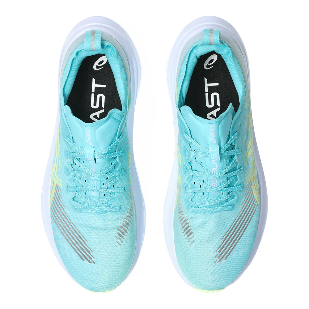 Asics Megablast - BlackToe Running#colour_energy-aqua-blue-fade