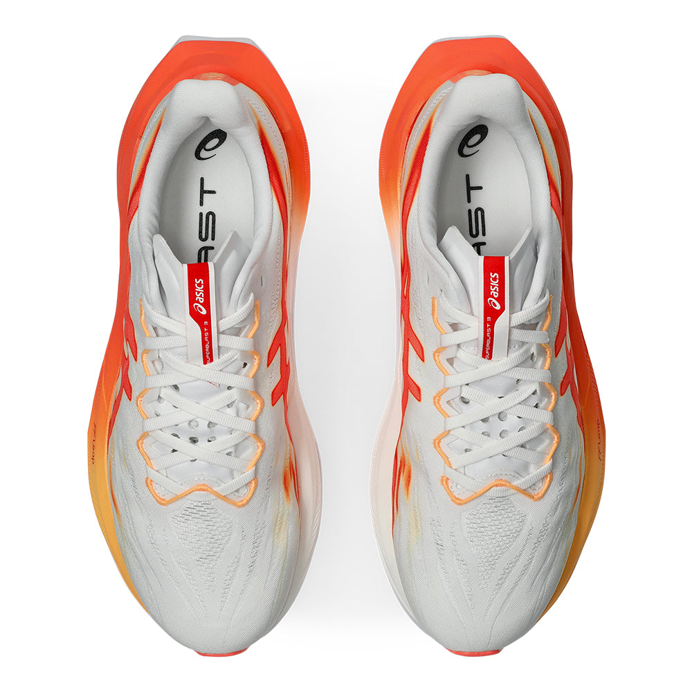 Asics Superblast 3 - BlackToe Running#colour_white-orange-glow
