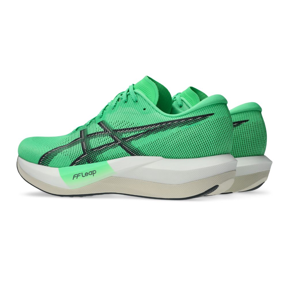 Asics Magic Speed 5 - Ekiden - BlackToe Running#colour_vital-green-carrier-grey