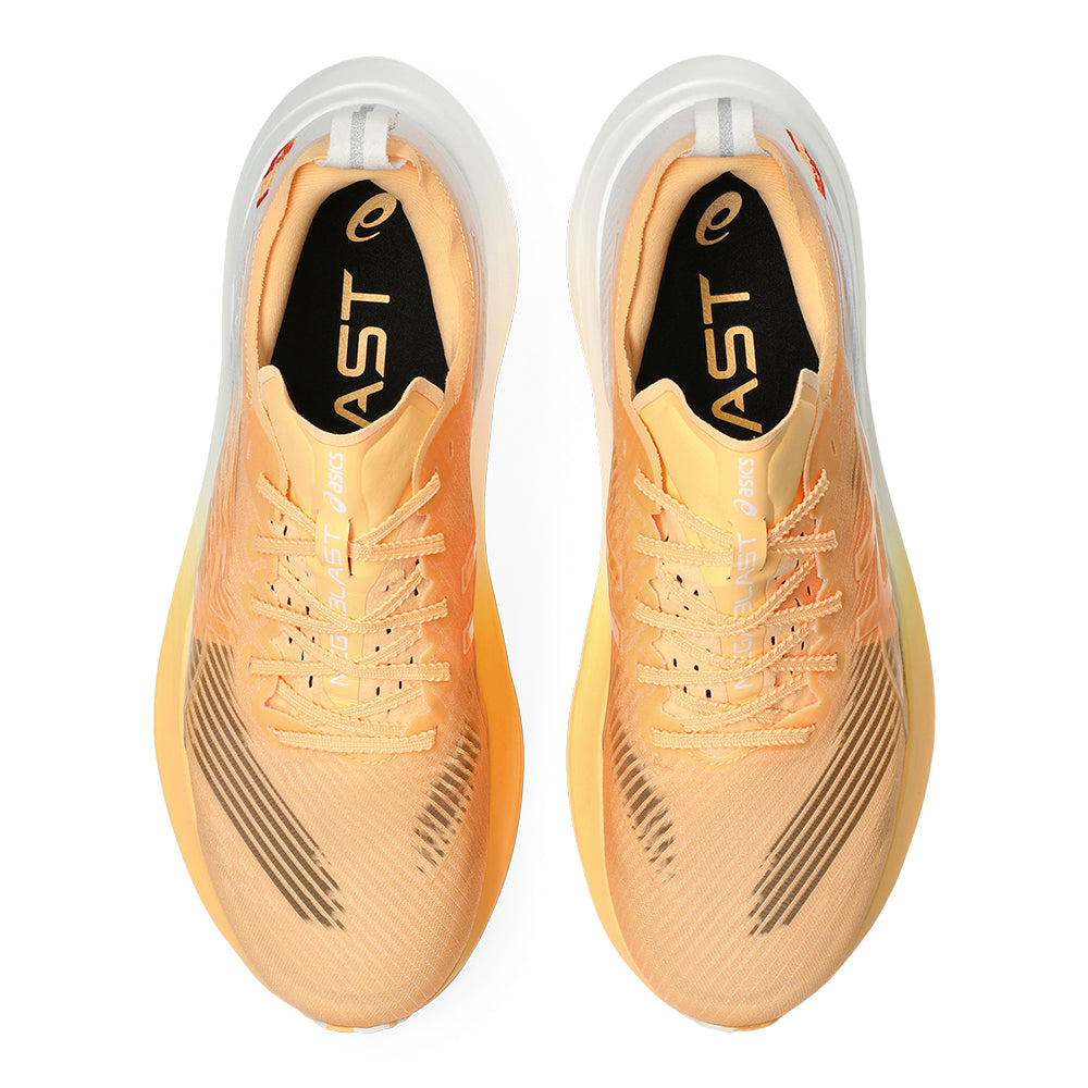 Asics Megablast Tenka - BlackToe Running#colour_orange-glow-white