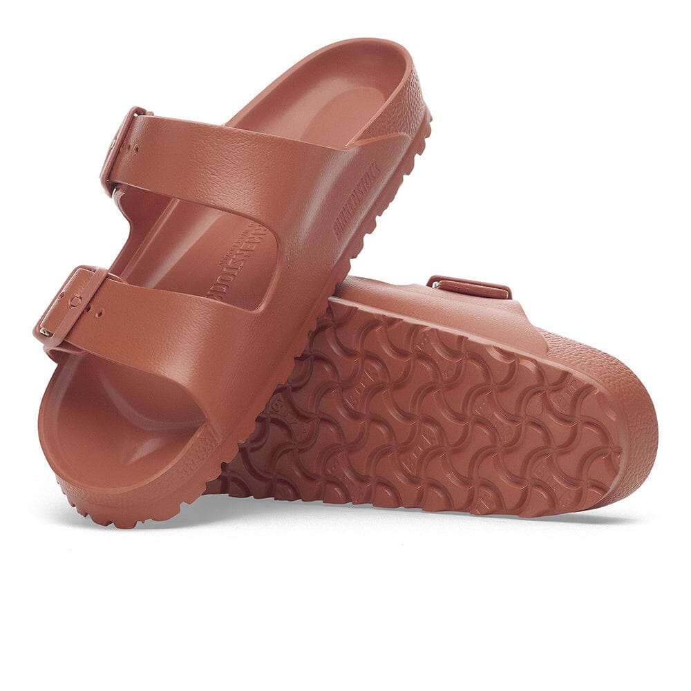 Birkenstock Women's Arizona Essentials EVA - BlackToe Running#colour_rust-brown