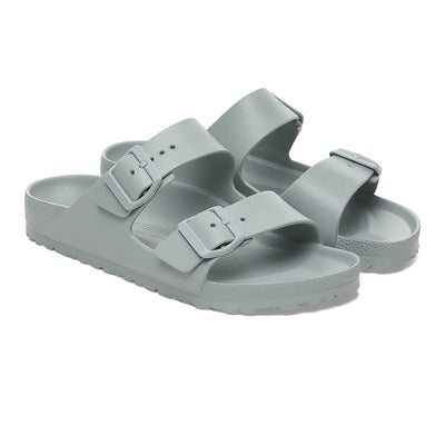 Birkenstock Women's Arizona Essentials EVA - BlackToe Running#colour_pure-sage