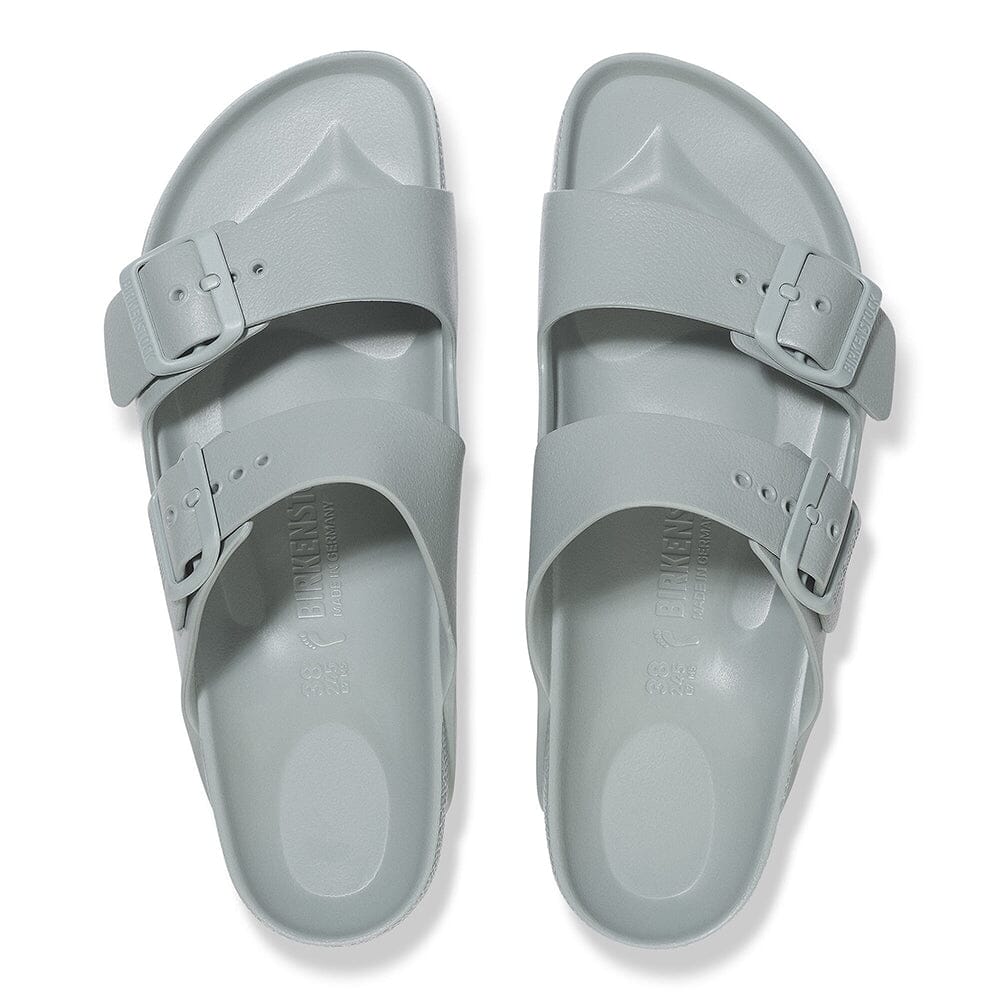 Birkenstock Women's Arizona Essentials EVA - BlackToe Running#colour_pure-sage