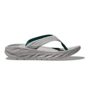 Hoka Men's Ora Recovery Flip - BlackToe Running#colour_stellar-grey-oceanic