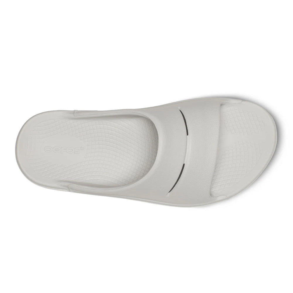 Oofos Ooahh Slide Sandal - BlackToe Running