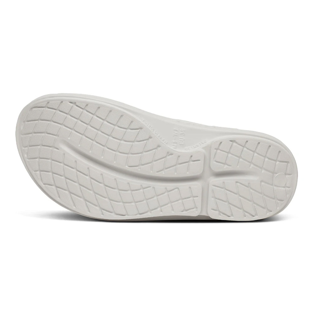 Oofos Ooahh Slide Sandal - BlackToe Running