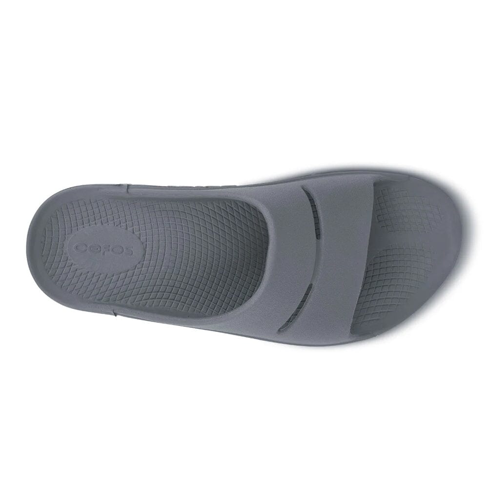 Oofos Ooahh Slide Sandal - BlackToe Running