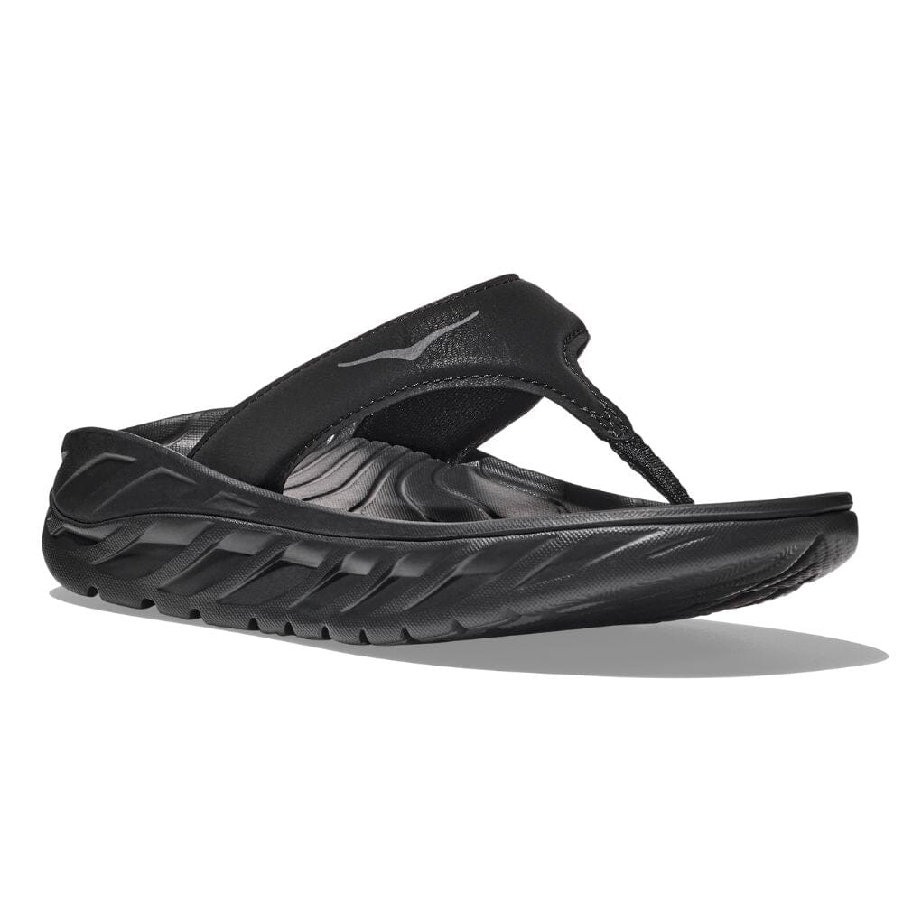 Hoka Women's Ora Recovery Flip - BlackToe Running