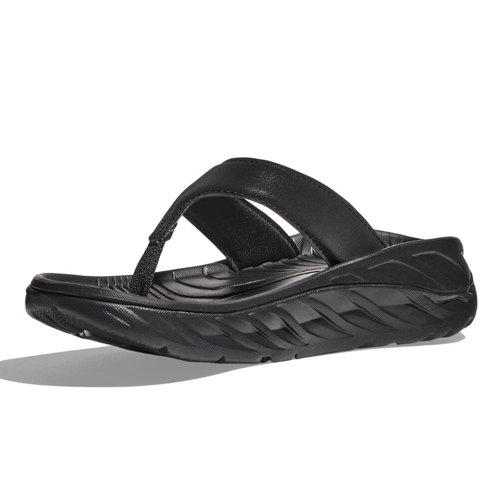 Hoka Women's Ora Recovery Flip - BlackToe Running