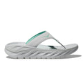Hoka Women's Ora Recovery Flip - BlackToe Running#colour_cosmic-grey-seafoam