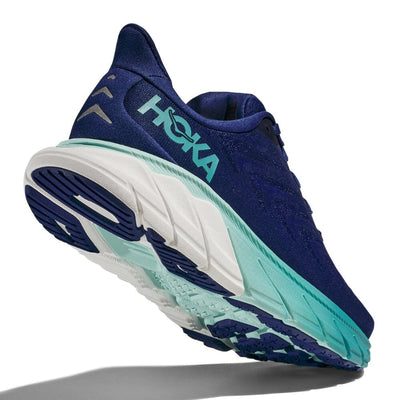 Hoka One One Women's Arahi 6 - BlackToe Running#colour_bellwether-blue-ocean-mist