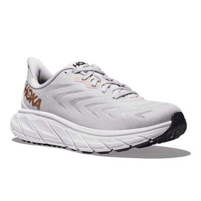Hoka One One Women's Arahi 6 - BlackToe Running#colour_nimbus-cloud-rose-gold
