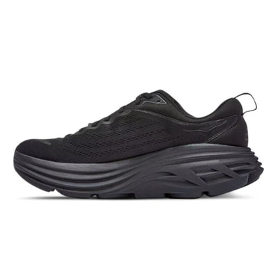 Hoka One One Men's Bondi 8 - BlackToe Running#colour_black-black