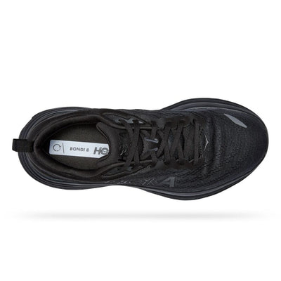 Hoka One One Men's Bondi 8 - BlackToe Running#colour_black-black