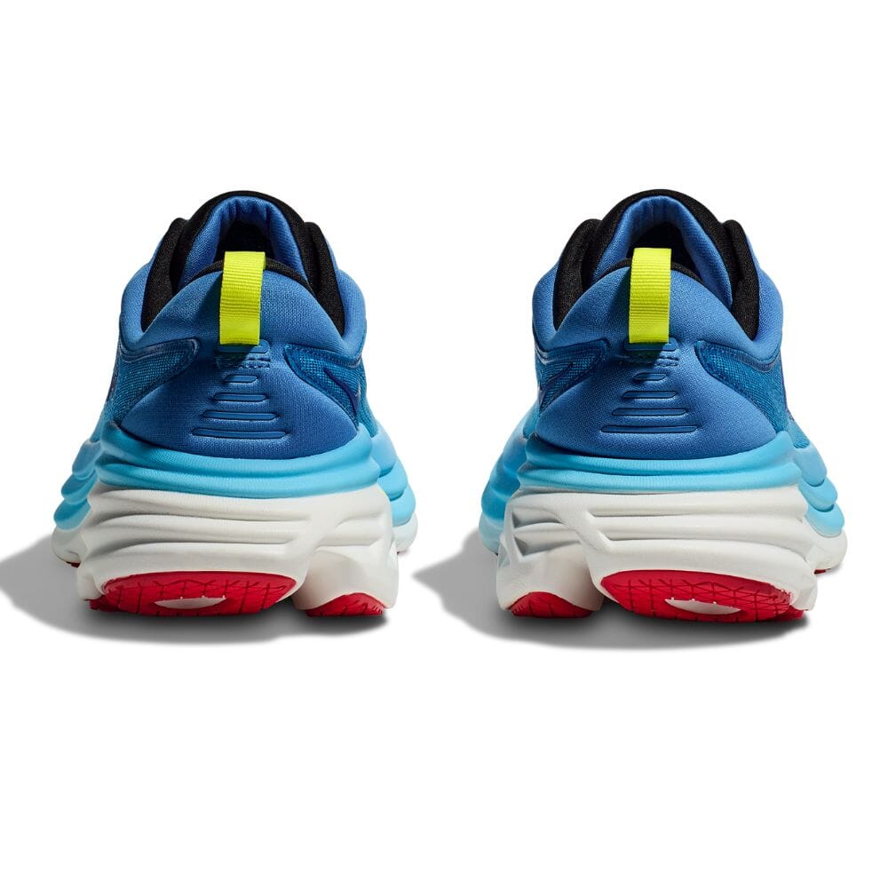 Hoka One One Men's Bondi 8 - BlackToe Running#colour_virtual-blue-swim-day