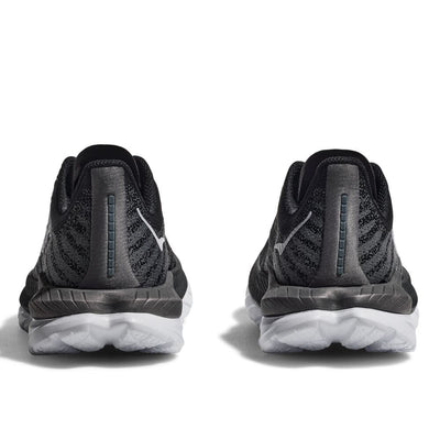 Hoka Women's Mach 5 - Black & Castlerock Women's Shoes - BlackToe Running#colour_black-castlerock