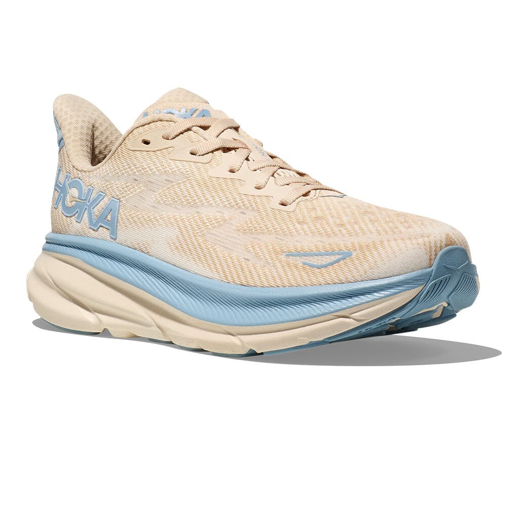 Hoka Men's Clifton 9 - BlackToe Running#colour_oak-alabaster