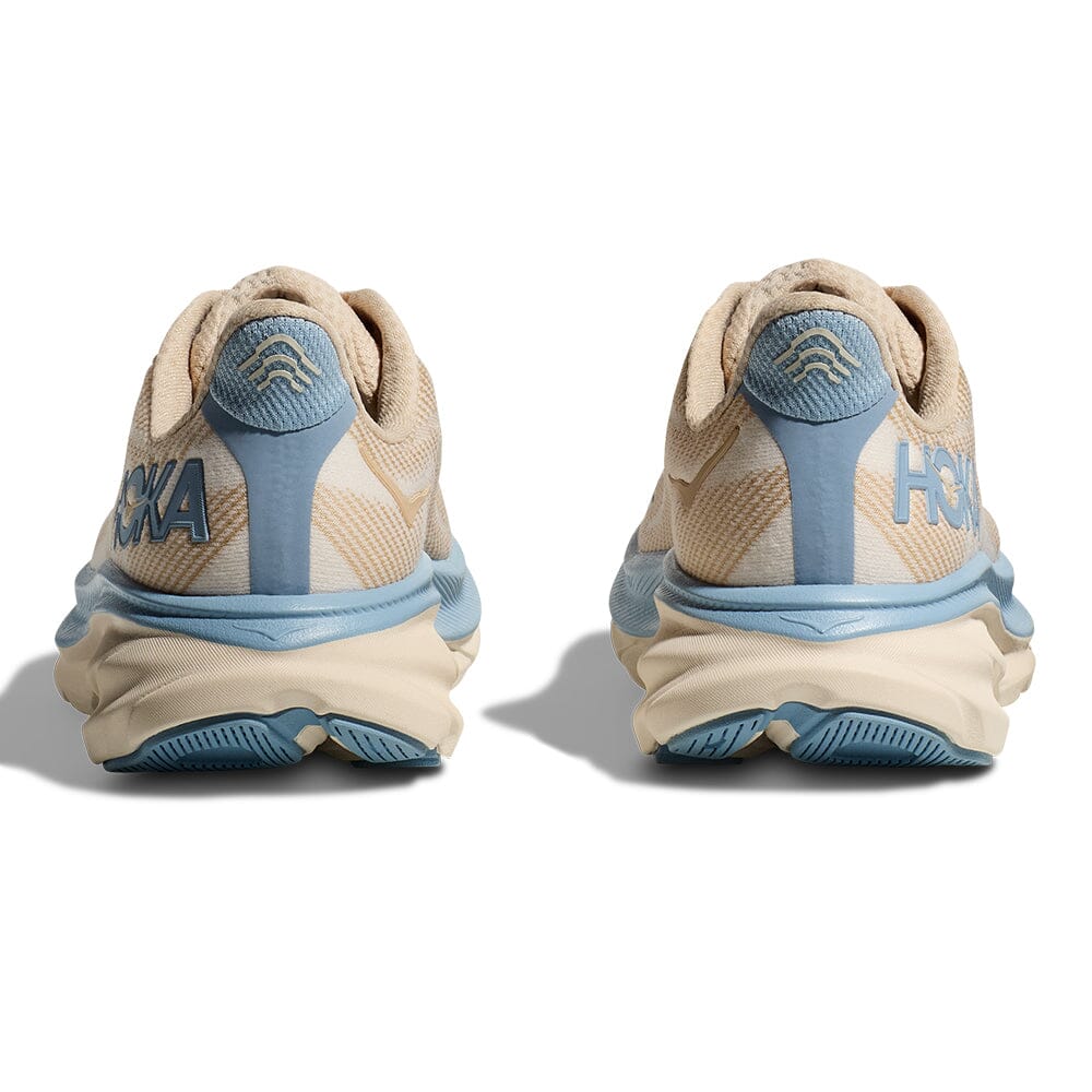 Hoka Men's Clifton 9 - BlackToe Running#colour_oak-alabaster