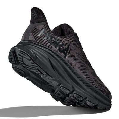 Hoka Women's Clifton 9 Women's Shoes - BlackToe Running#colour_black-black