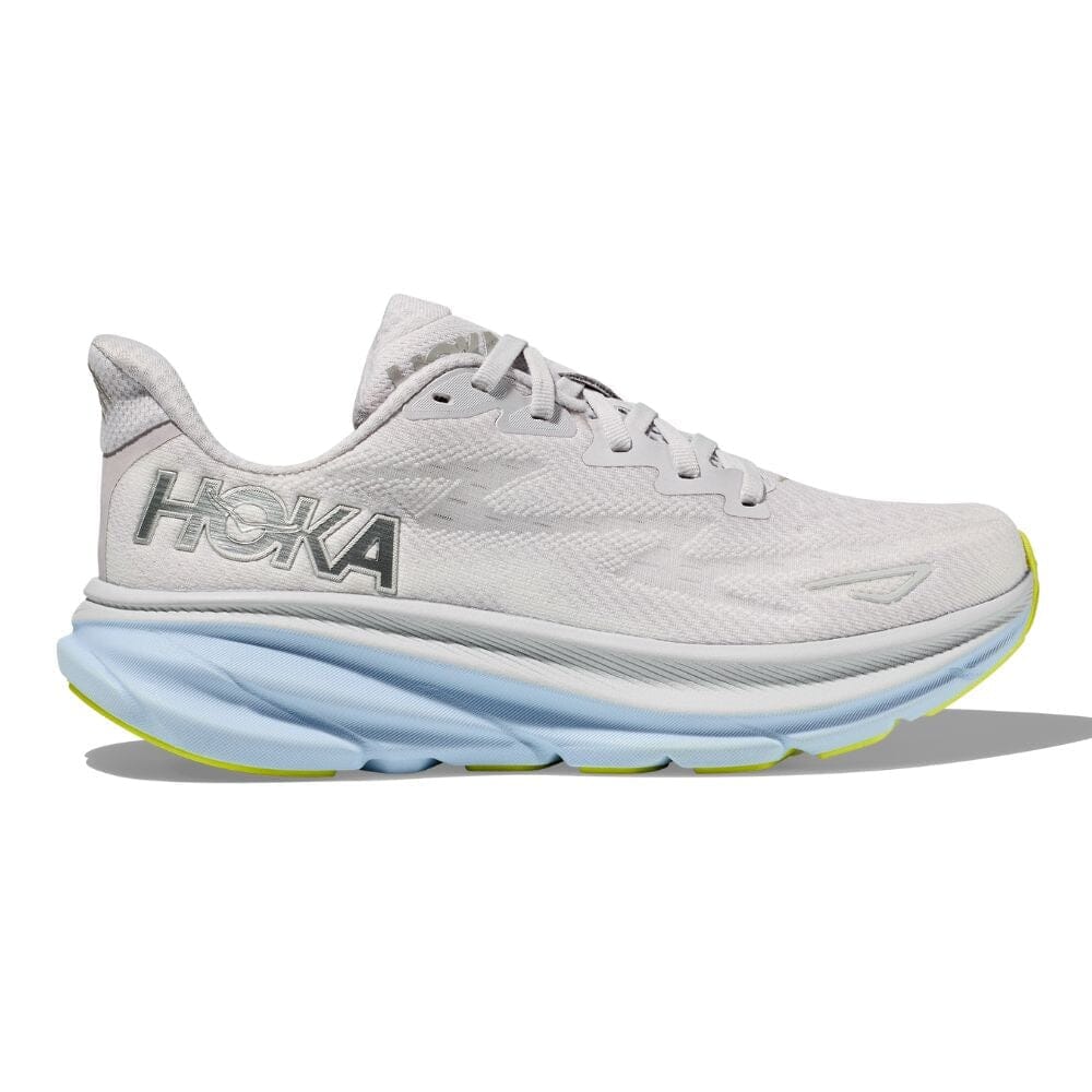 Hoka Women's Clifton 9 Women's Shoes - BlackToe Running#colour_nimbus-cloud-ice-water