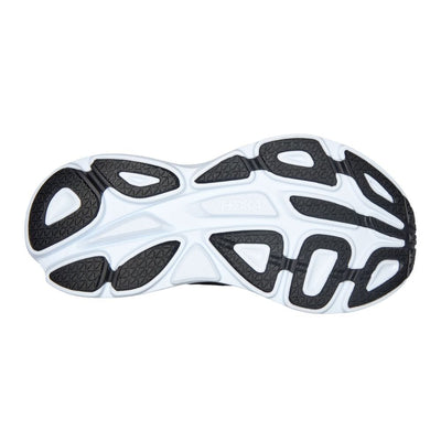 Hoka One One Women's Bondi 8 - BlackToe Running#colour_black-white
