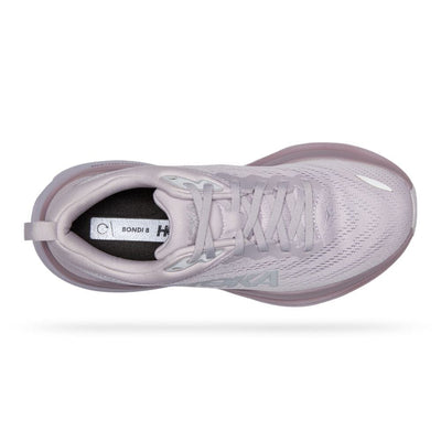 Hoka One One Women's Bondi 8 - BlackToe Running#colour_lilac-marble-elderberry