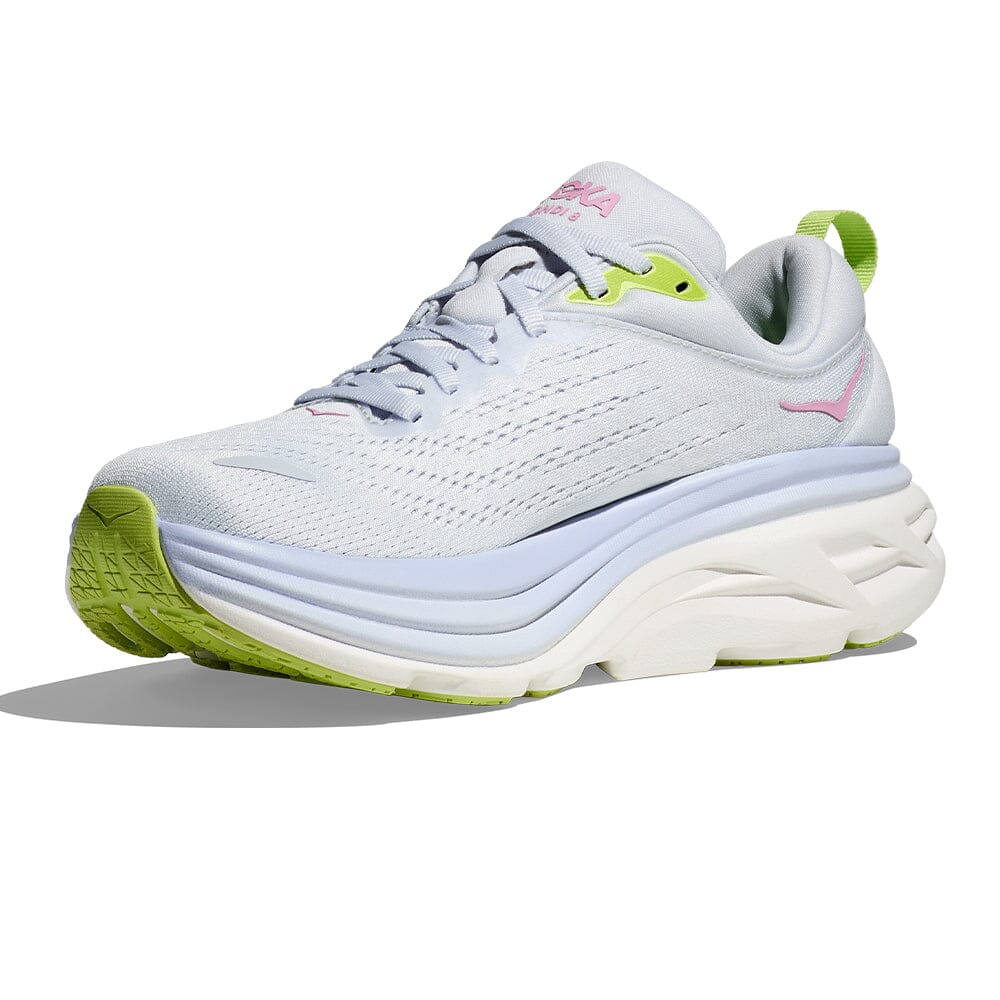 Hoka Women's Bondi 8 - BlackToe Running#colour_sea-ice-pink-twilight