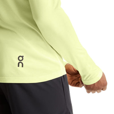 On Running Men's Performance Long-T Men's Tops - BlackToe Running#colour_hay