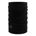 Buff Merino Midweight Neckwear - BlackToe Running#colour_black