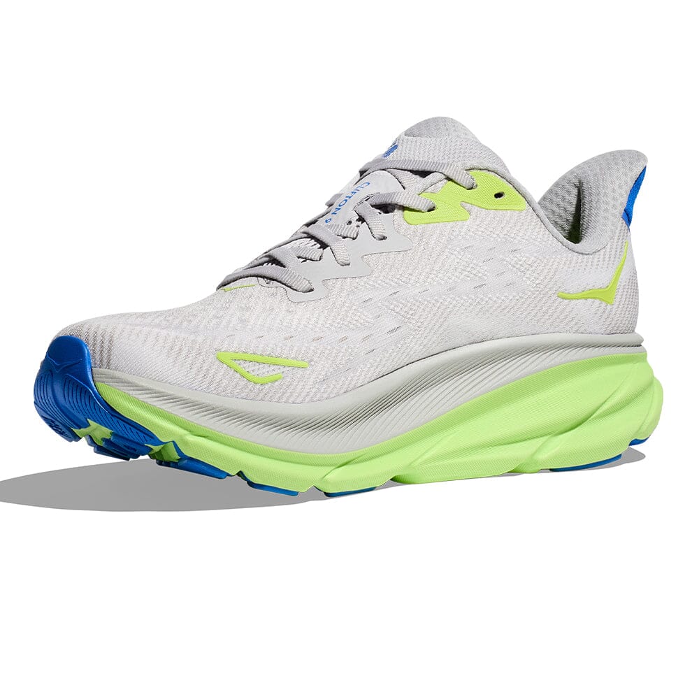 Hoka Men's Clifton 9 - Wide - BlackToe Running#colour_stardust-electric-cobalt