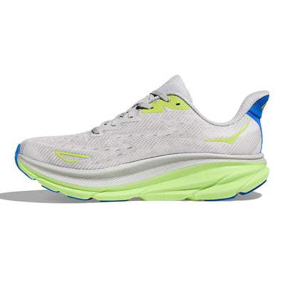 Hoka Men's Clifton 9 - Wide - BlackToe Running#colour_stardust-electric-cobalt