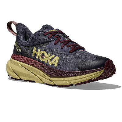 Hoka Women's Challenger ATR 7 GTX - BlackToe Running#colour_charcoal-grey-cardamom