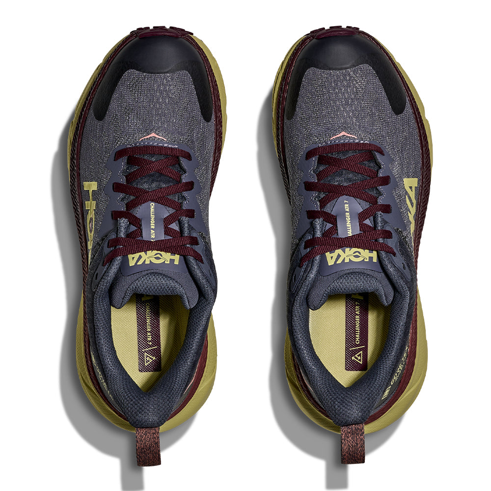 Hoka Women's Challenger ATR 7 GTX - BlackToe Running#colour_charcoal-grey-cardamom