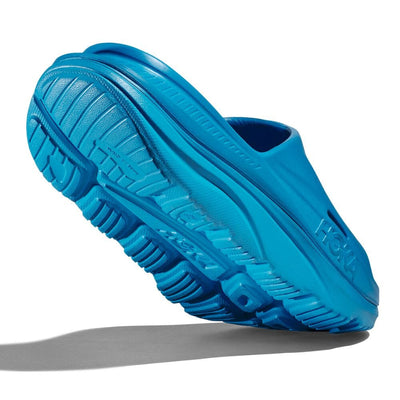 Hoka Ora Recovery Slide 3 - Diva Blue Slides - BlackToe Running#colour_diva-blue