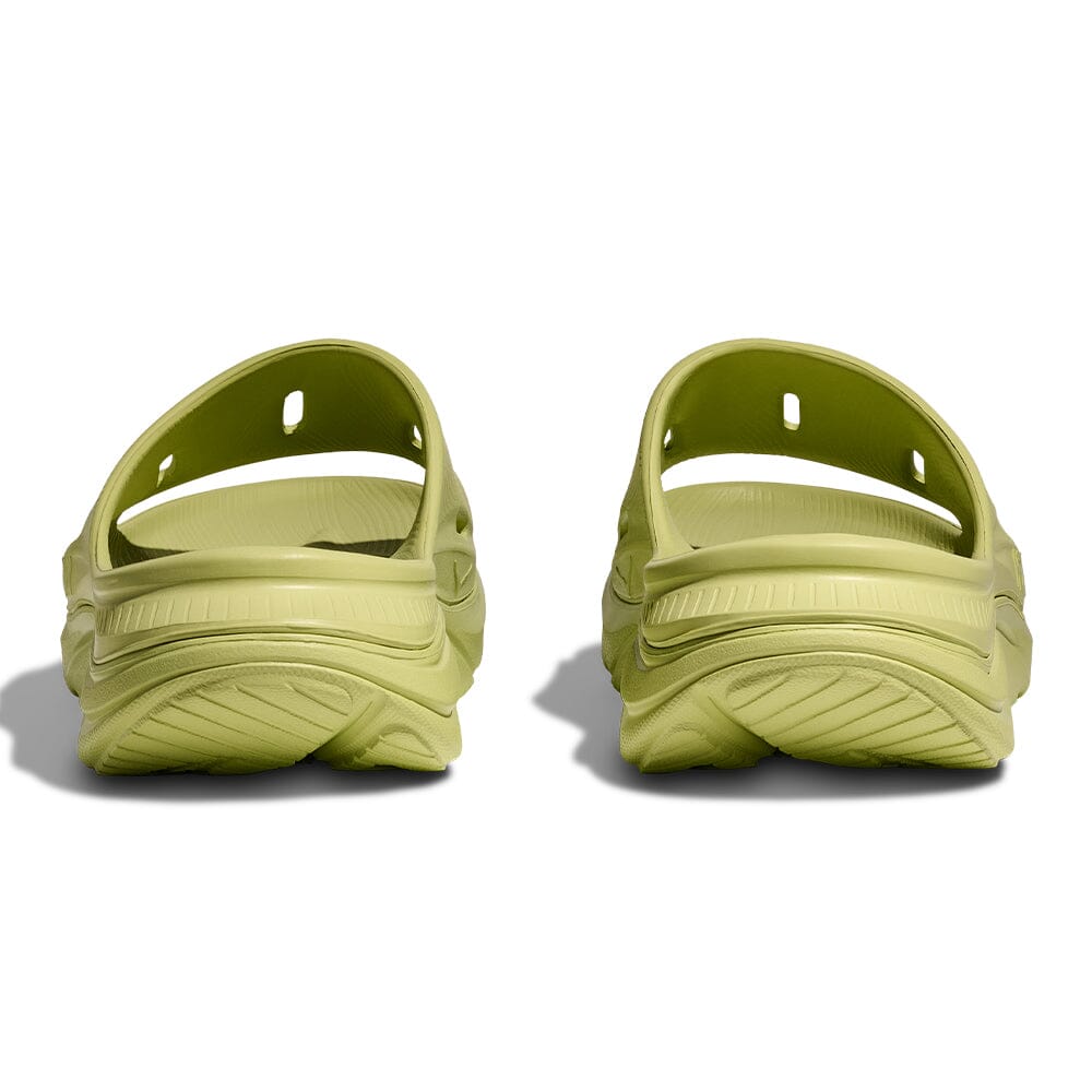 Hoka Ora Recovery Slide 3 - Honeydew - BlackToe Running#colour_honeydew