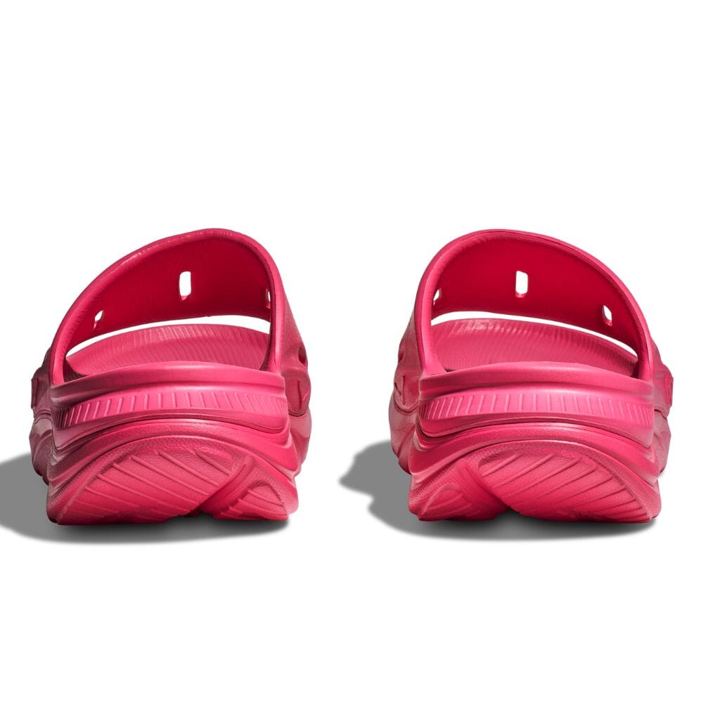 Hoka Ora Recovery Slide 3 - Raspberry - BlackToe Running