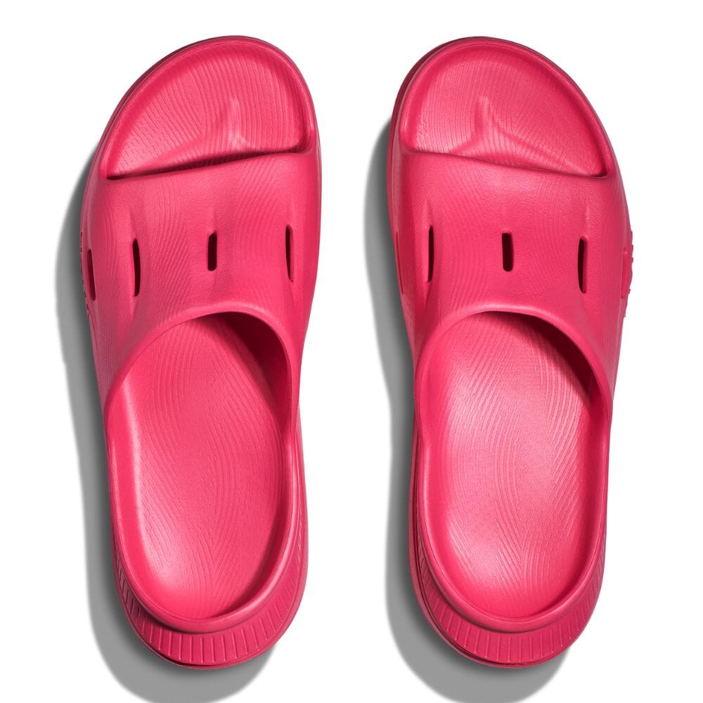 Hoka Ora Recovery Slide 3 - Raspberry - BlackToe Running