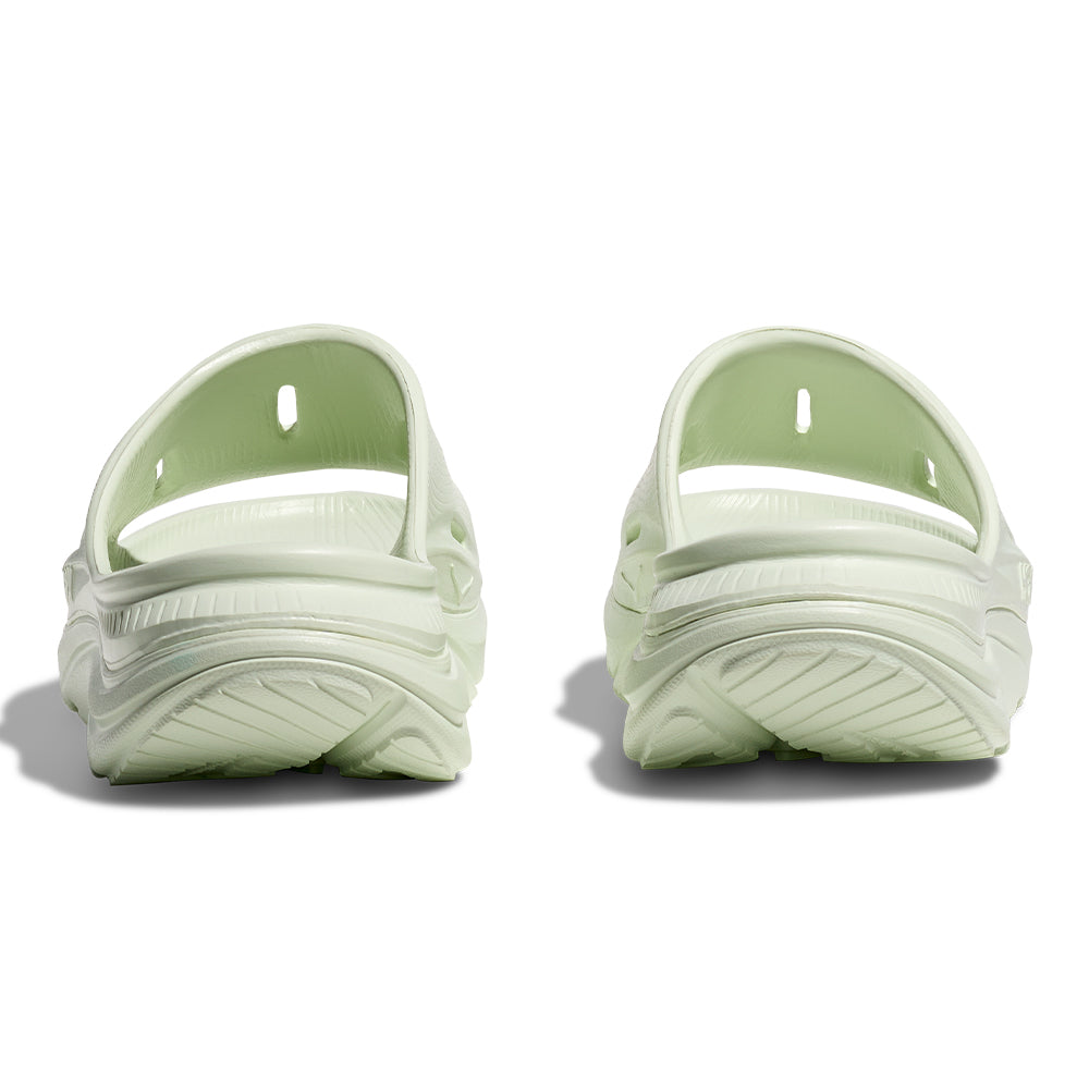 Hoka Ora Recovery Slide 3 - Sea Glass – BlackToe Running Inc.