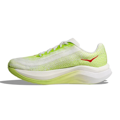Hoka Women's Mach X Women's Shoes - BlackToe Running#colour_lettuce-white