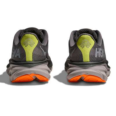Hoka Men's Clifton 9 GTX Men's Shoes - BlackToe Running#colour_asphalt-grey-gravel
