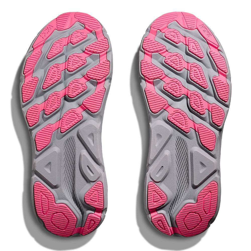 Hoka Women's Clifton 9 GTX Women's Shoes - BlackToe Running#colour_grey-skies-foggy-grey