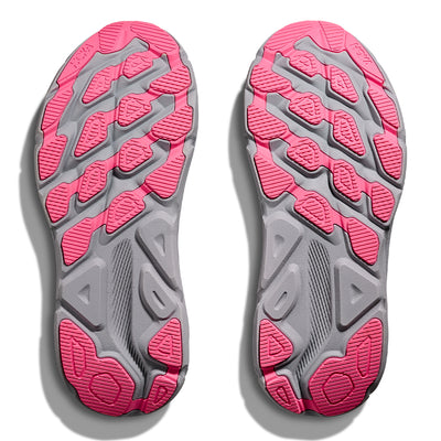 Hoka Women's Clifton 9 GTX Women's Shoes - BlackToe Running#colour_grey-skies-foggy-grey