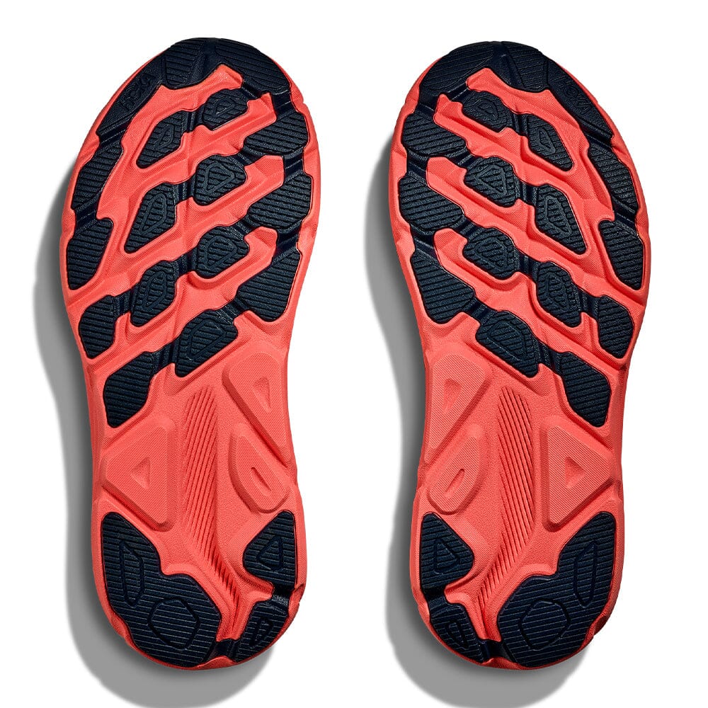 Hoka Women's Clifton 9 GTX Women's Shoes - BlackToe Running#colour_varsity-navy-nautical-dusk