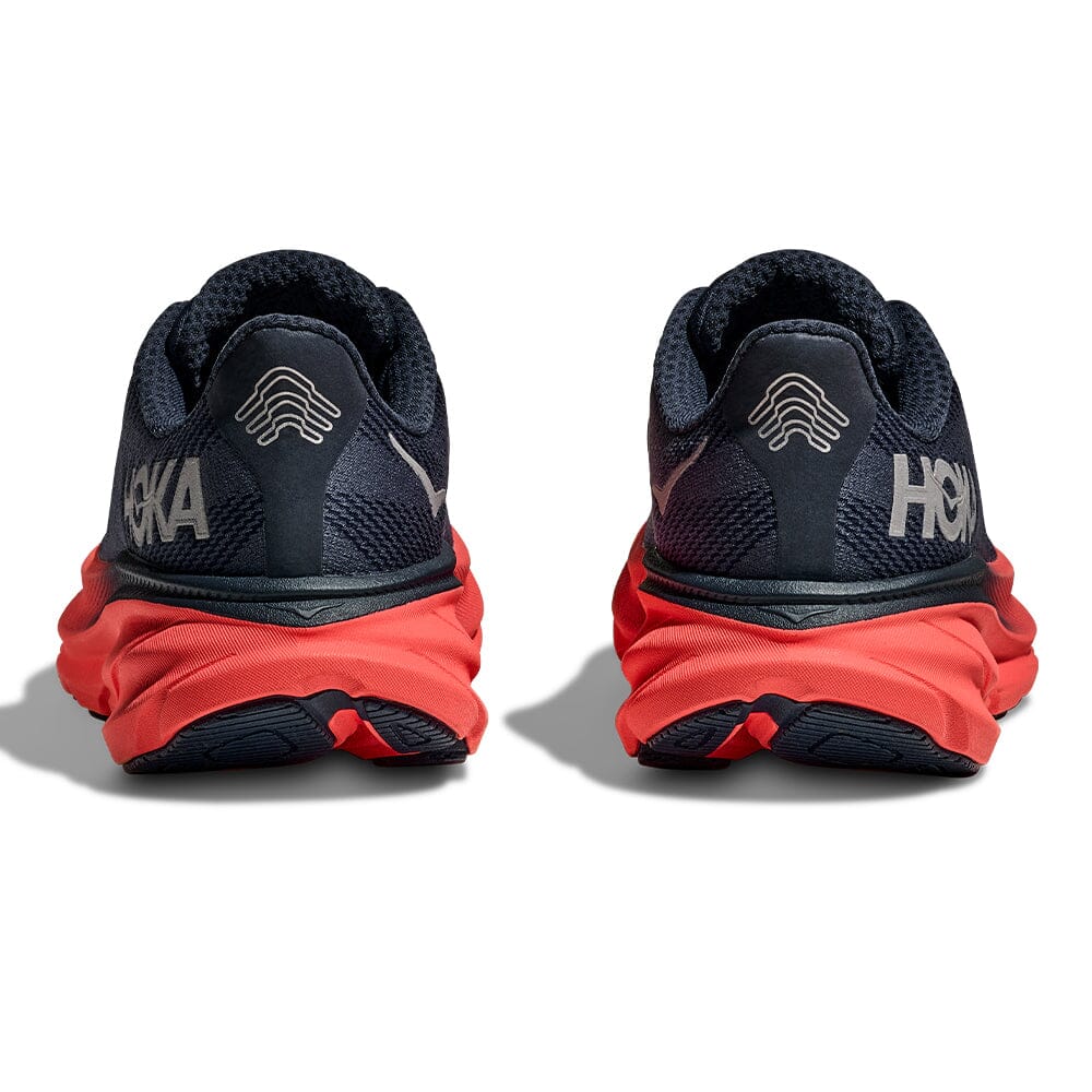 Hoka Women's Clifton 9 GTX Women's Shoes - BlackToe Running#colour_varsity-navy-nautical-dusk