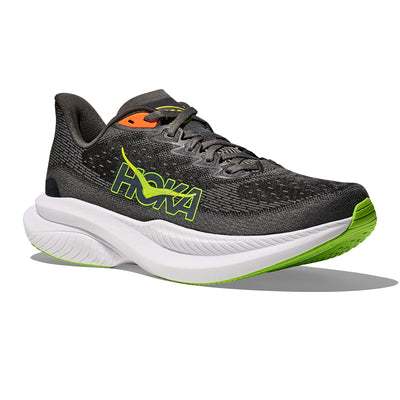 Hoka Men's Mach 6 - BlackToe Running#colour_gravel-asphalt-grey